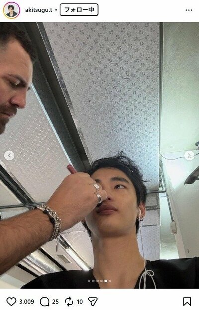 冨永章胤のInstagram投稿