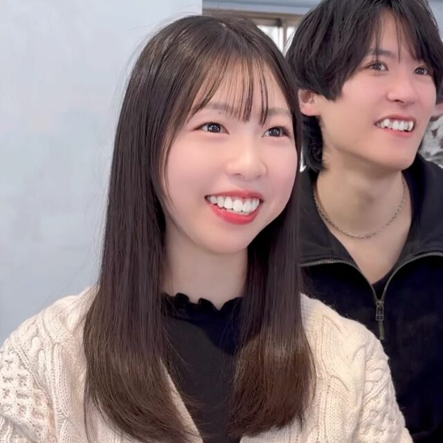 【大変身】ロングの女性がセミロングまでカットで大胆イメチェン！「めっちゃ可愛い」と大満足