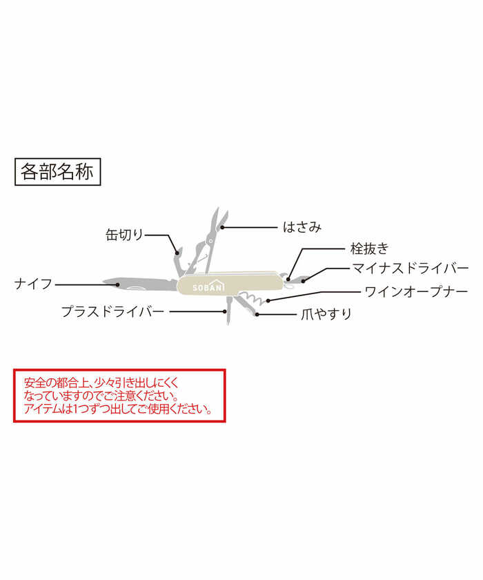 8つの機能が使えるスグレモノ