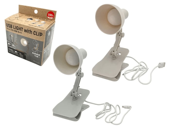 クリップ付 ＵＳＢライト商品画像