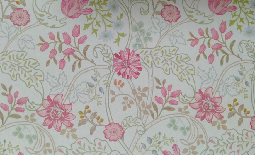 筆者撮影（セリア、デザインペーパー 36P ヴィンテージフラワー）