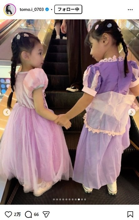 出所：板野友美のInstagram（@tomo.i_0703）参照日：2025年11月11日