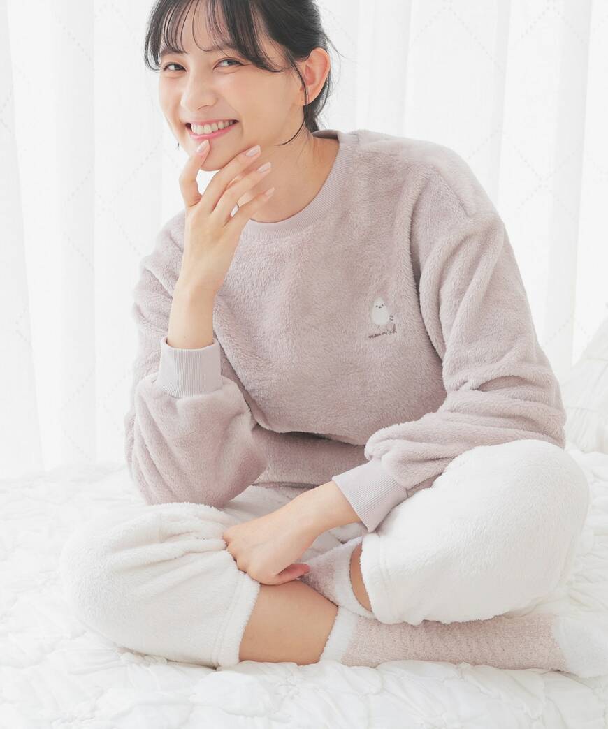 ワンポイントルームウェア(上下セット)