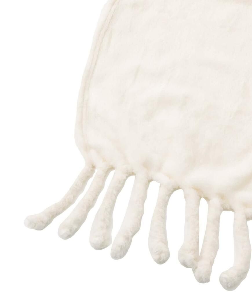 3COINS　タッセル付きブランケット：70×100cm