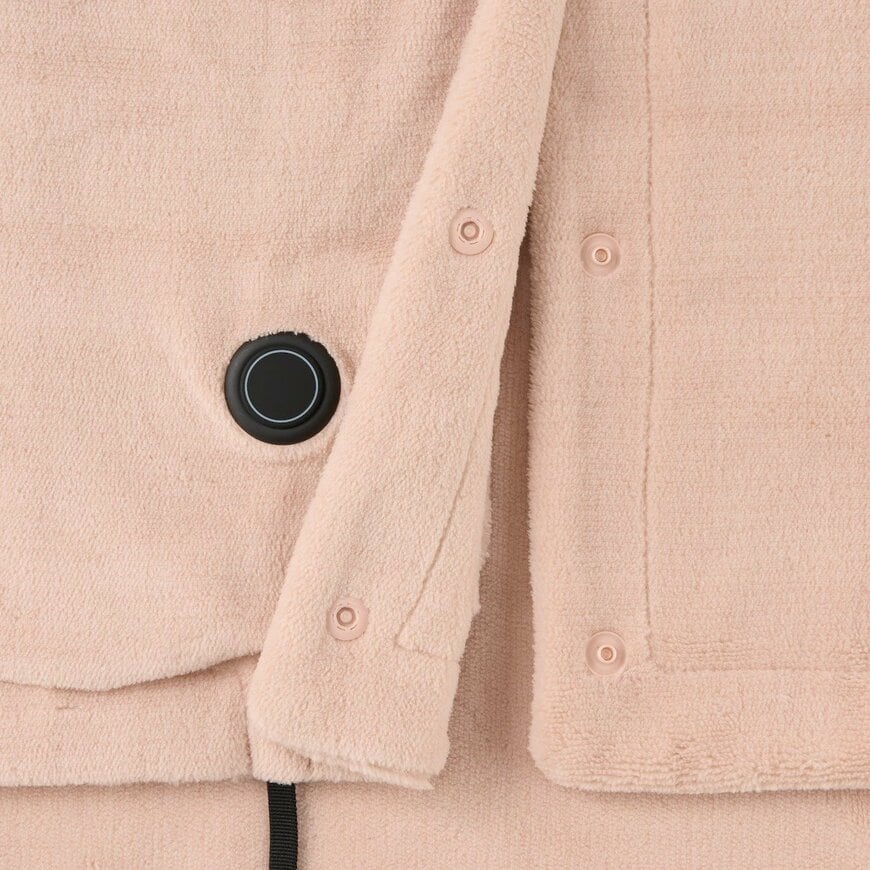 出所：無印良品公式　洗えるUSBブランケット