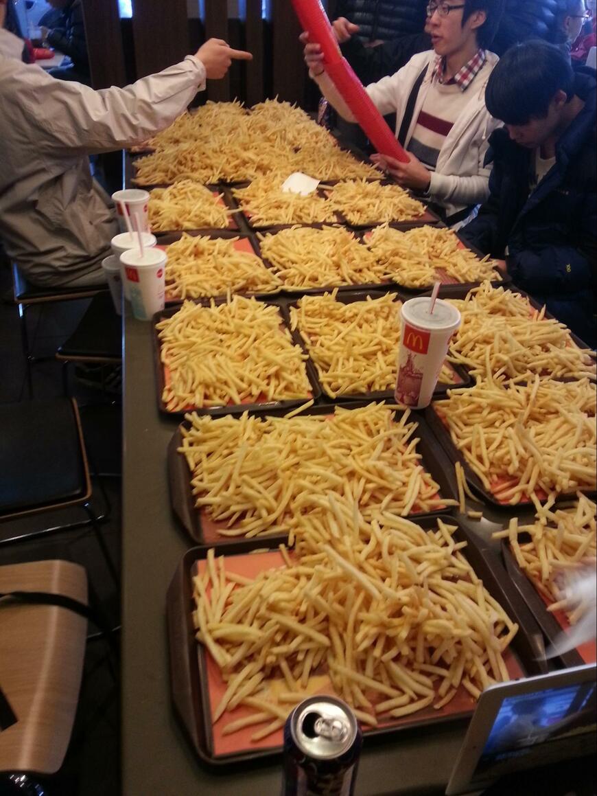 マクドナルドのポテト