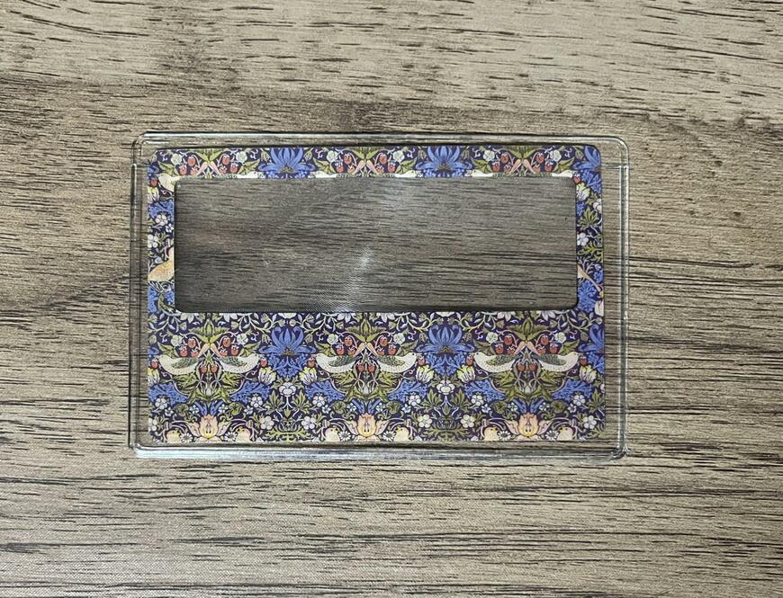 セリア、薄型ルーペ　マスターピースコレクション/ WM_ST＆CR写真