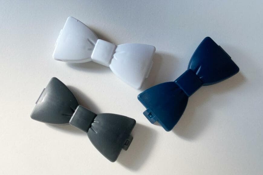 110円「リボンクリップ3P」