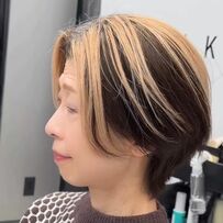 【大変身】女性がカットでイメージチェンジ！大人マッシュショートで上品シルエットに