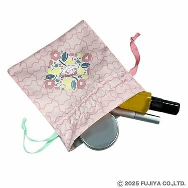 新作ペコちゃん2200円シェニール織り」不二家の花柄タオルが上品「巾着