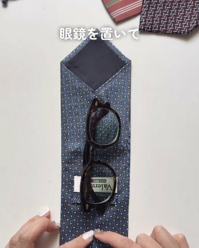 変身前のパパのネクタイ