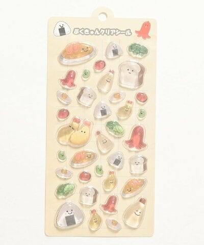 ハニーズ公式オンラインショップ ぷくきゅんクリアシール商品画像