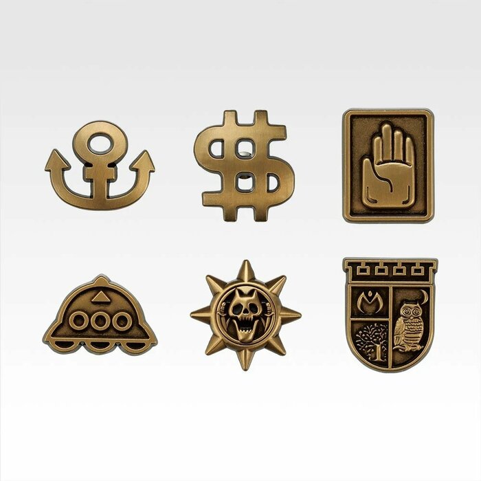 H賞のメタルピンズコレクション