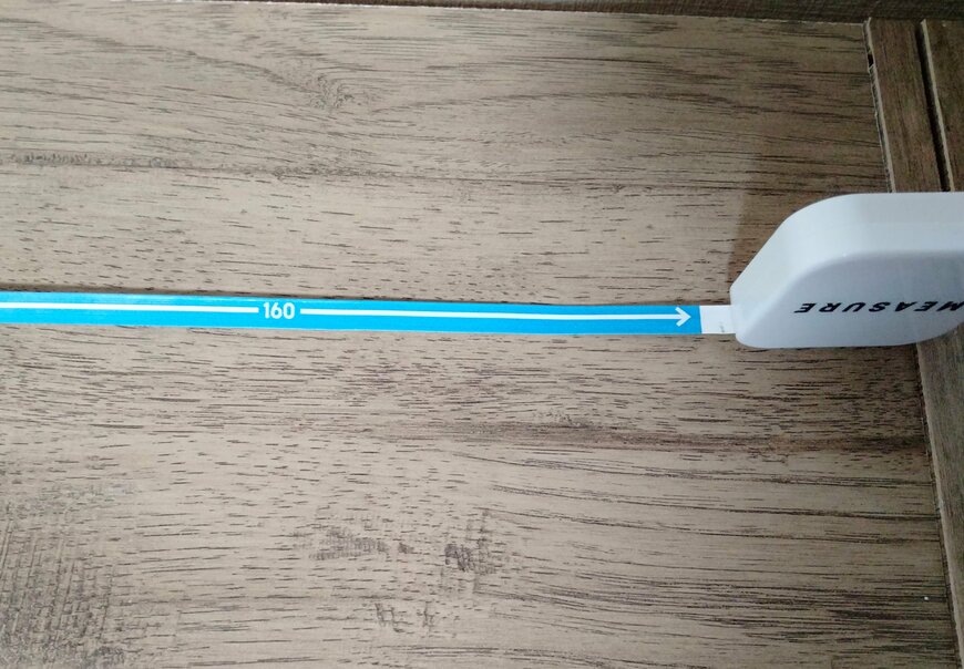 筆者撮影（セリア、PACKING SIZE MEASURE）