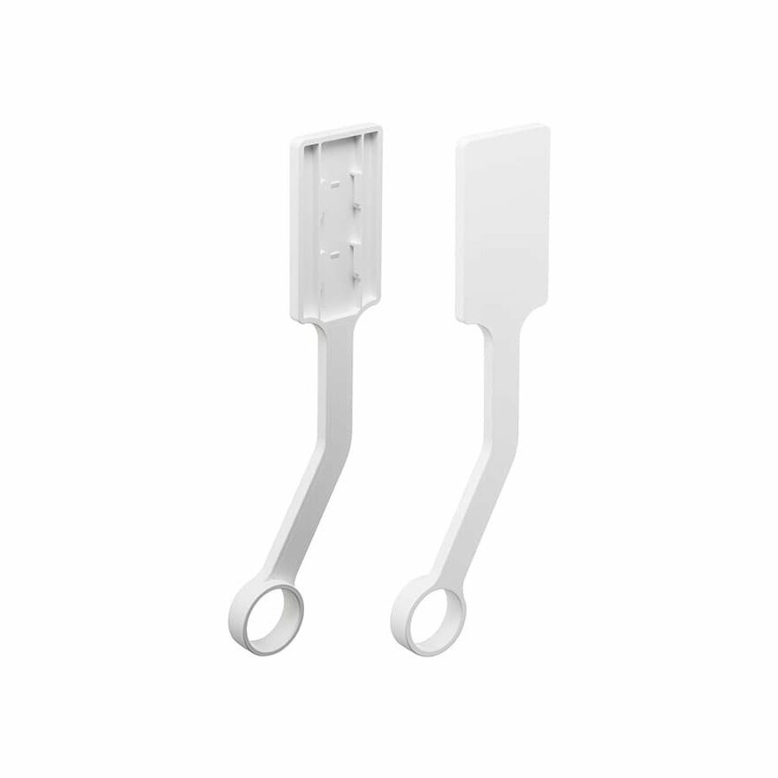 出所：山崎実業公式　フィルムフックエアコン室内物干しポールホルダー タワー