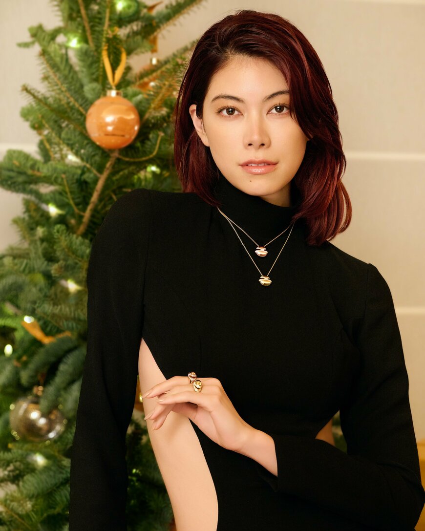 出所：ブルガリ・ジャパン合同会社「【ブルガリ】 “Together We Celebrate” 森星とともにブルガリが贈るホリデーシーズン 2024」