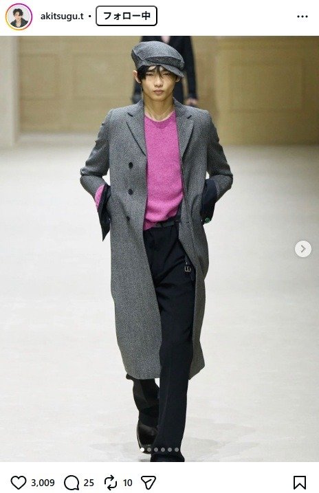 出所：冨永章胤のInstagram（＠akitsugu.t）参照日：2026年1月21日