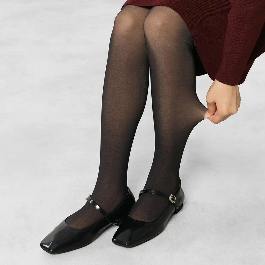 河淳株式会社　KEYUCA「薄見えフェイクタイツ」