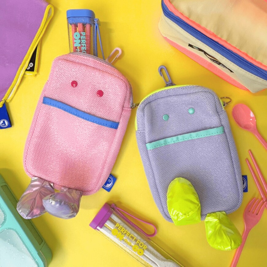 PLAZA公式　ソフトフットメッシュポーチ