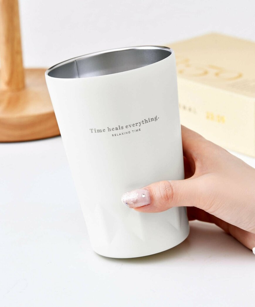 3COINS　WEB限定ステンレスタンブラー：470ml／KITINTO