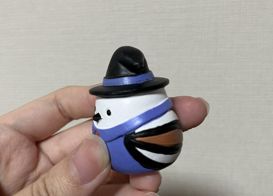 セリア、リトルフレンド ハロウィンモンスター シマエナガ画像