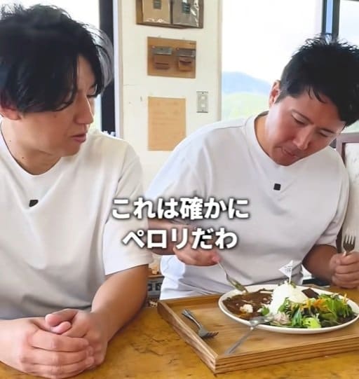 ペロリとなくなる「道の駅ちはやあかさか」の棚田カレー