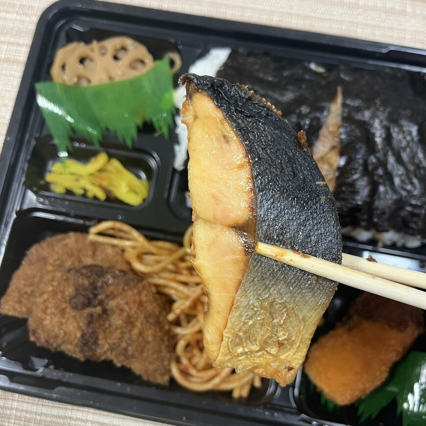 塩気が効いた焼き鮭