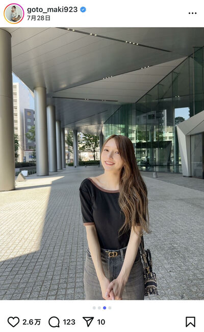 後藤真希のInstagram