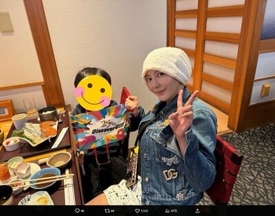 華原朋美のX投稿