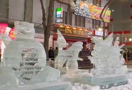 さっぽろ雪まつり終了直後にまさかの登場！思わず目を疑う展開に「うおおおおお」「これは諸行無常」