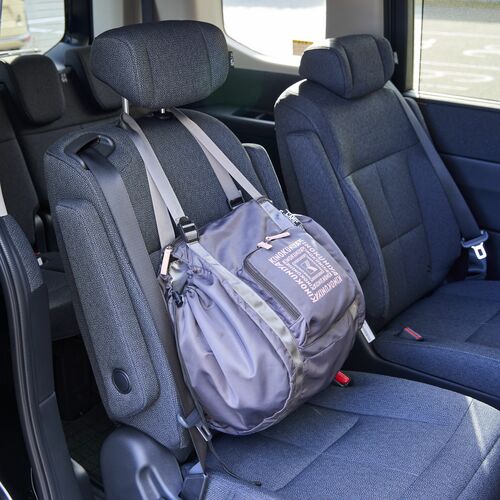 紀ノ国屋×L'AMIPLUS（ラミプリュス） レジカゴリュック ブラックベリー