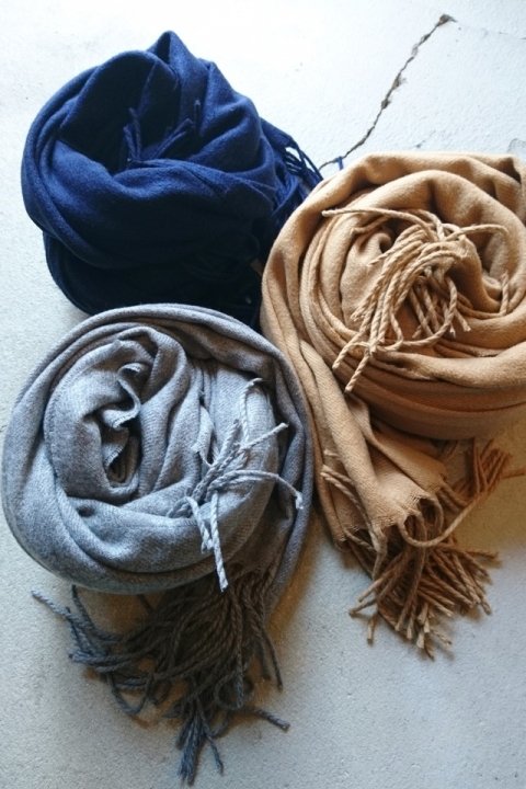 ISLAND KNIT WORKS - 大判ストール ¥5,400（税込）