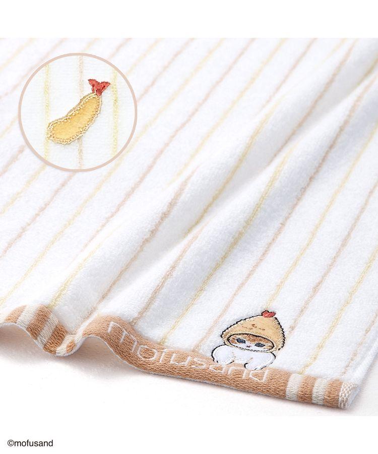 出所：ハニーズ公式通販 mofusand／ストライプタオル