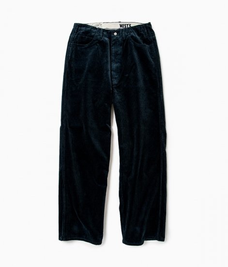 WESTOVERALLS - ワイドストレートシルエットコーデュロイパンツ ¥23,760（税込）
