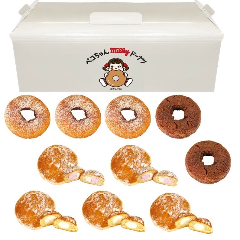 出所：株式会社不二家　ペコちゃんmilkyドーナツ 新春わくわく福袋