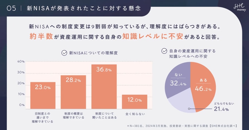 新NISAが発表されたことに対する懸念