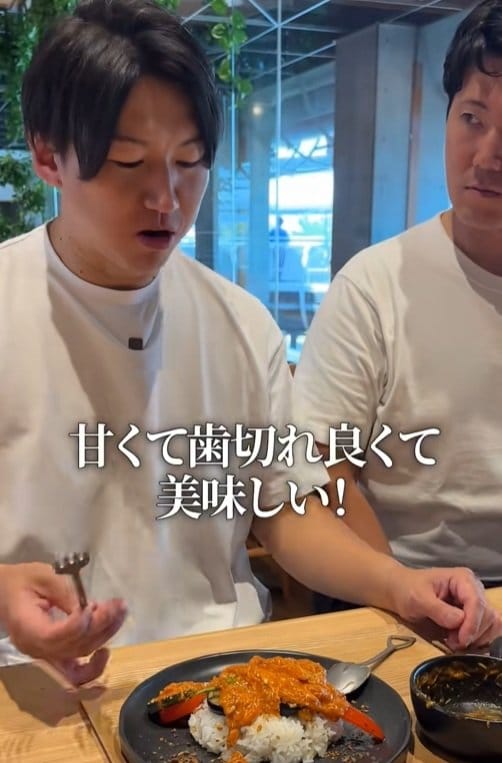 新鮮な地元野菜も楽しめるカレー