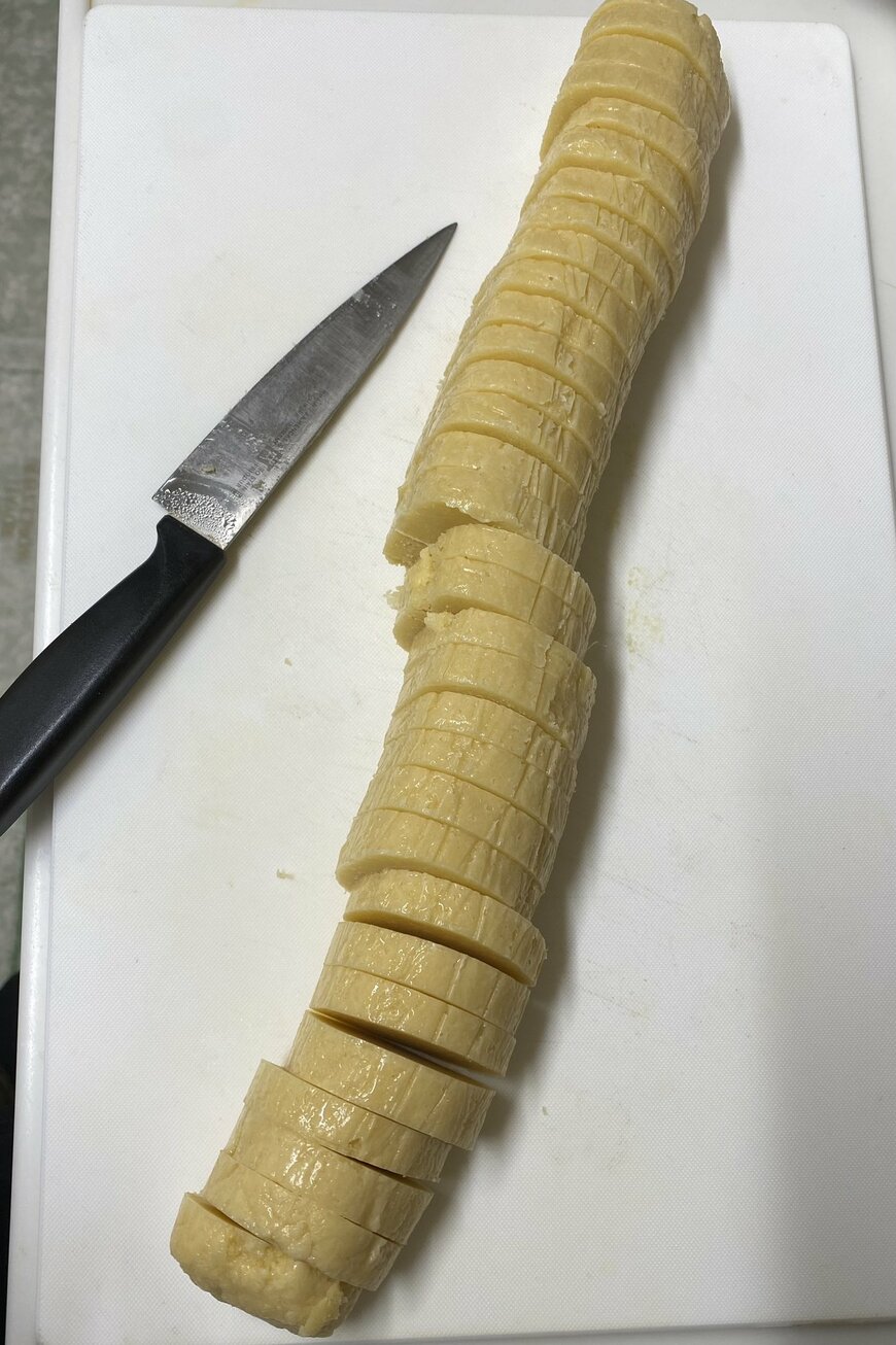 アイスボックスクッキーの生地