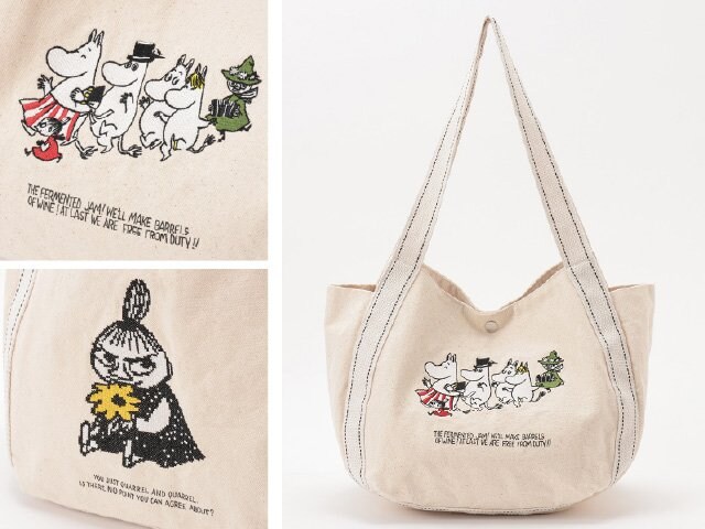 イオン株式会社 ムーミンキャンバスバッグ