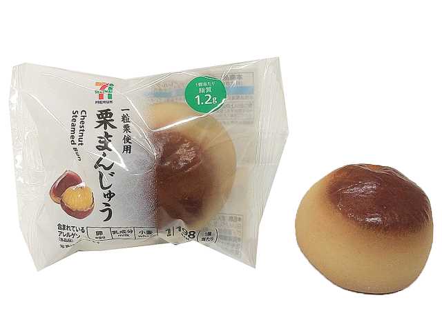 セブン-イレブンの新商品:7プレミアム 栗まんじゅう