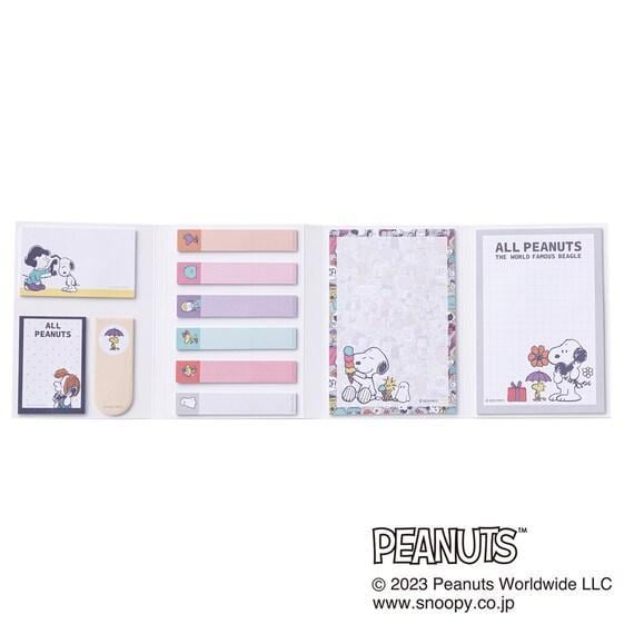 ニトリ、【デコホーム商品】付箋紙セット(スヌーピー GI)画像