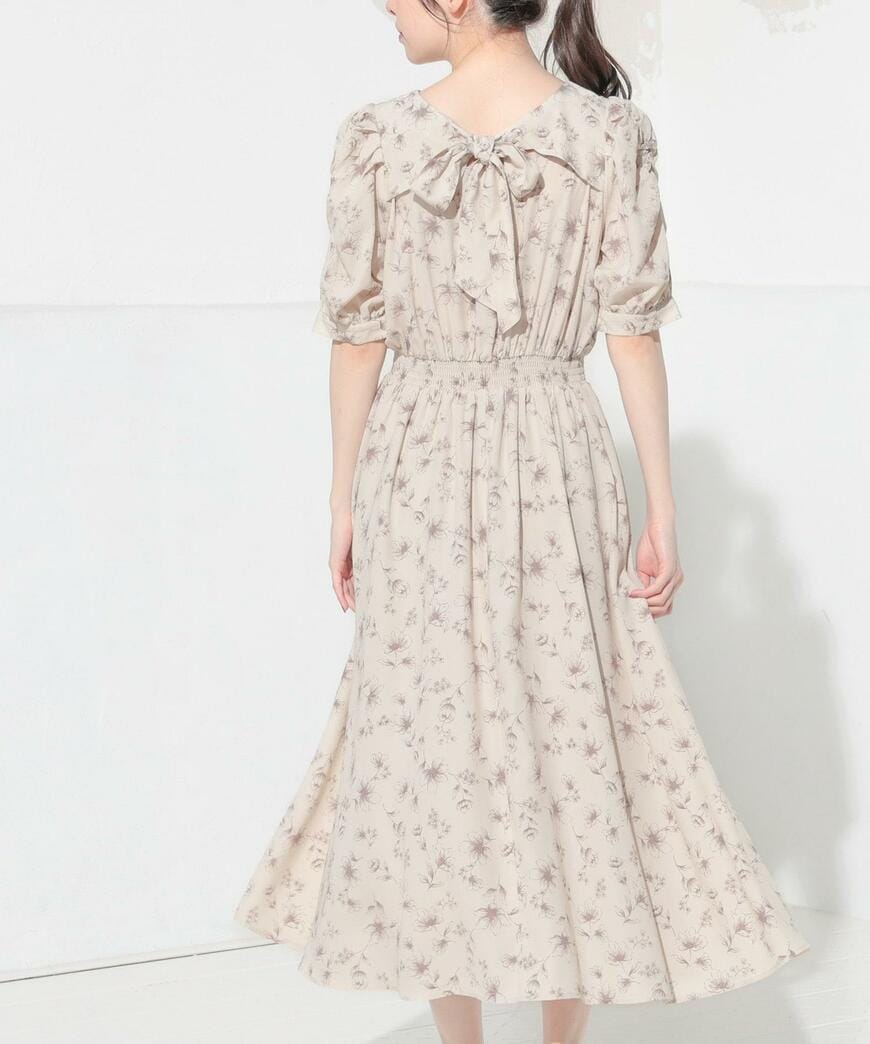 ハニーズ、後リボンワンピース画像