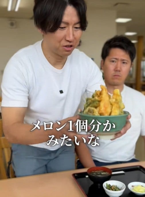 豪快な天丼が食べられる「道の駅アルプス安曇野ほりがねの里」