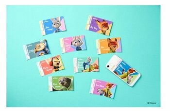 Disney go out collection ステッカー （ランダム全10種）