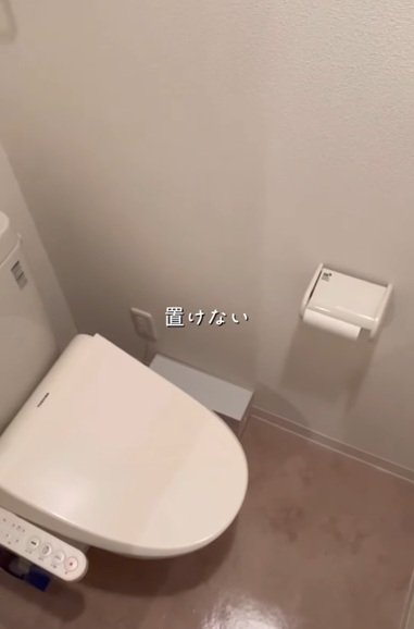 変身前のトイレ