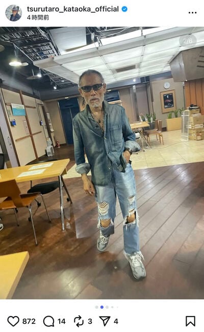 片岡鶴太郎のInstagram投稿