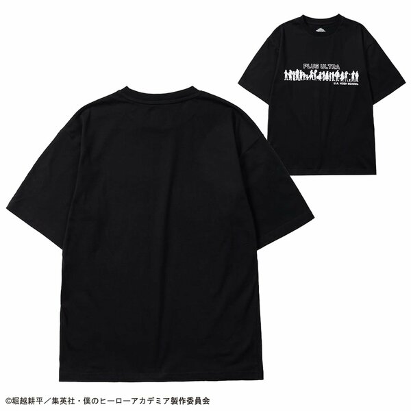 フロントプリントがおしゃれな「ブラック(1-A･①)」