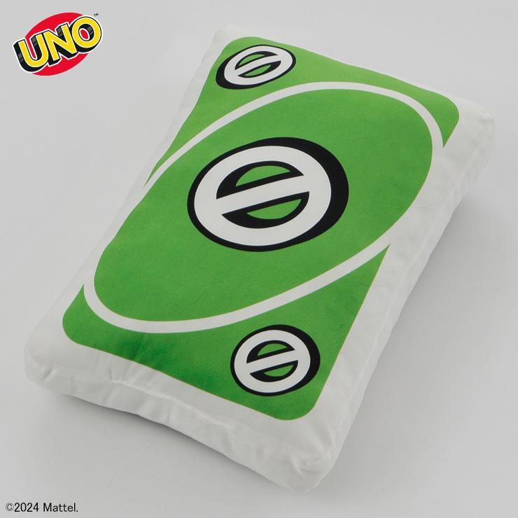 出所：しまむら公式オンラインストア ダイカットクッション(UNO) グリーン205