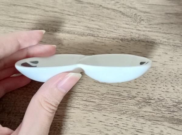 出所：筆者撮影（セリア、二連式 ころころシマエナガ）