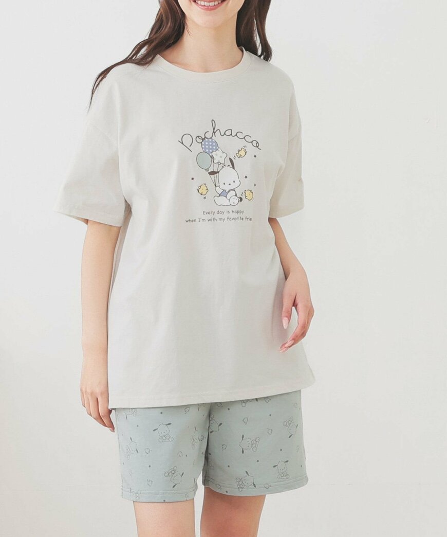 出所：ハニーズ公式　サンリオキャラクターズ／ルームウェア（上下セット）